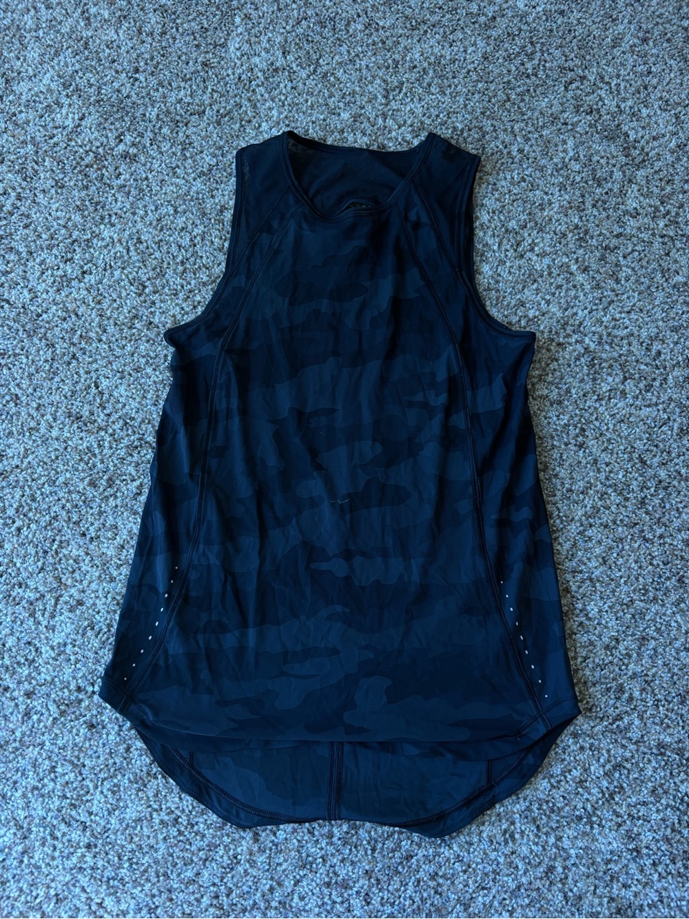 Lululemon Black Camo Tank Top